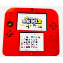 2DS Modded Complete* - Nintendo 2DS Crimson Red 2 Modded Custom