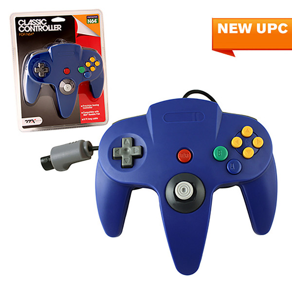 Blue N64 Controller Original Design (TTX TECH)