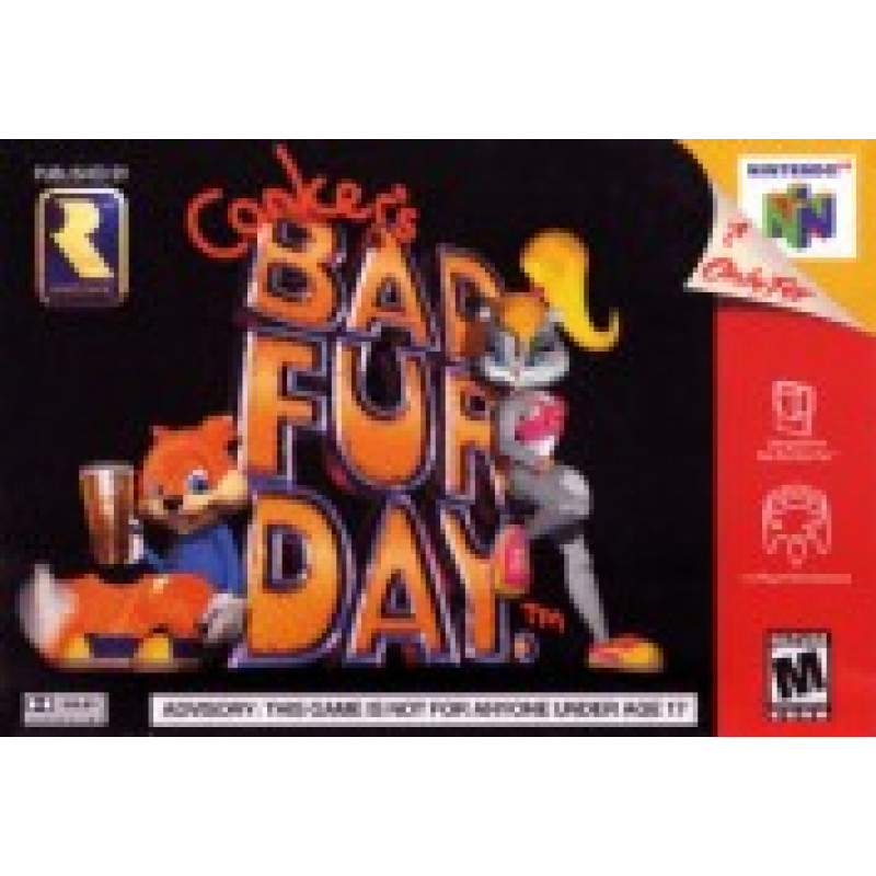 N64 Conkers Bad Fur Day - Nintendo 64 Conker's Bad Fur Day - Game Only