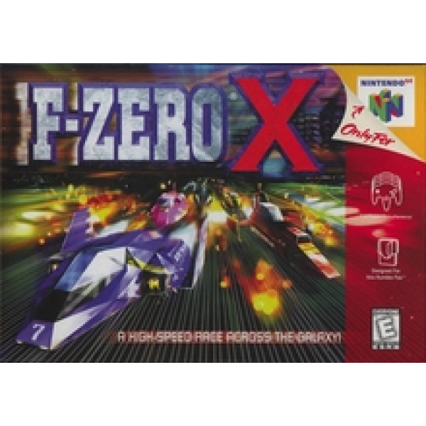 N64 FZero X - Nintendo 64 F-Zero X - Game Only