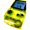 Neon Lime Gameboy Color w/XL 2.6 Inch Backlight Screen Bundle
