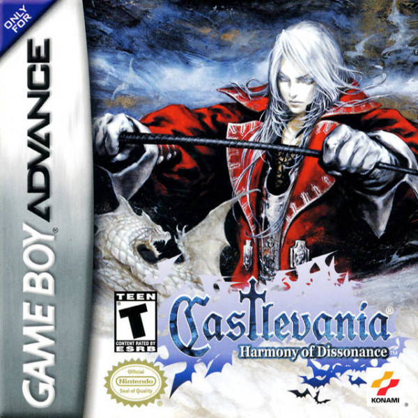 Gameboy Advance - Castlevania Harmony of Dissonance - Game Only