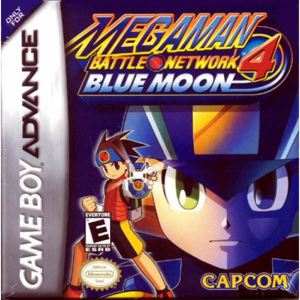 Mega Man Battle Network 4 Blue Moon GameBoy Advance