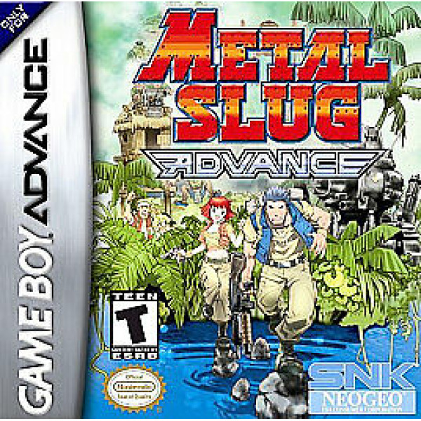 Gameboy Advance - Metal Slug Advance - Game Only