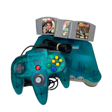 Ice Blue N64 Console...