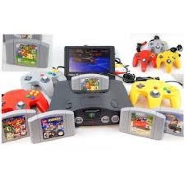 N64 System Complete w/ Games Choice