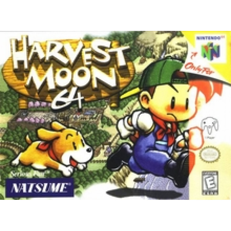 N64 Harvest Moon 64 - Nintendo 64 Harvest Moon 64 - Game Only