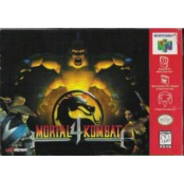 N64 Mk4 - Nintendo 64 Mortal Kombat 4 - Game Only