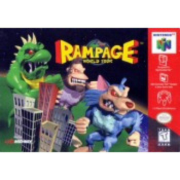 N64 Rampage World Tour - Nintendo 64 Rampage World Tour - Game Only