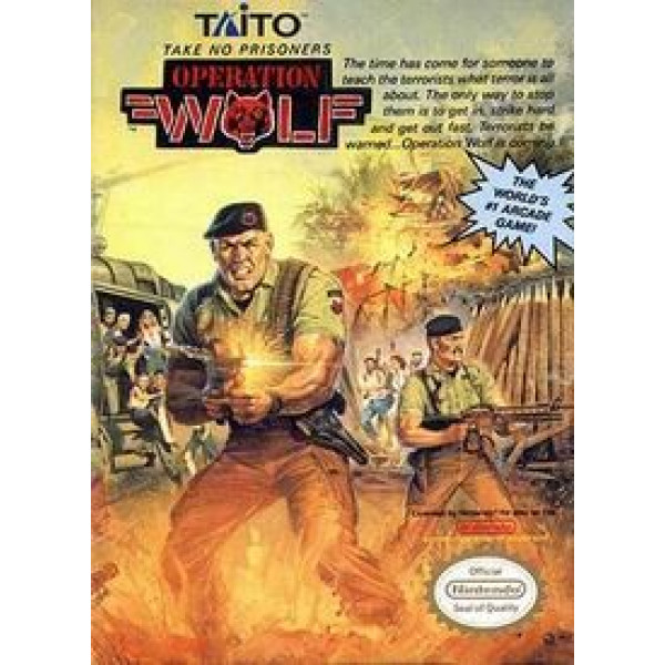 NES - Original Nintendo Operation Wolf ( Cartridge Only)