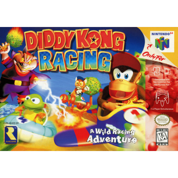Nintendo 64 Diddy Kong Racing - N64 Diddy Kong Racing - Game Only