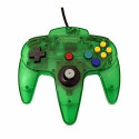 Nintendo 64 Clear Green Controller - Jungle Green N64 Controller
