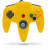 N64 Controller in Yellow - Original Style Nintendo 64 Controller Yellow  + $25.90 