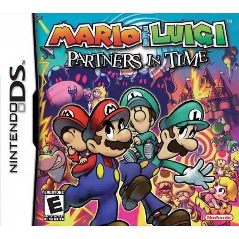 DS Mario Luigi Partners in Time - Nintendo DS Mario & Luigi Partners in Time - New Sealed