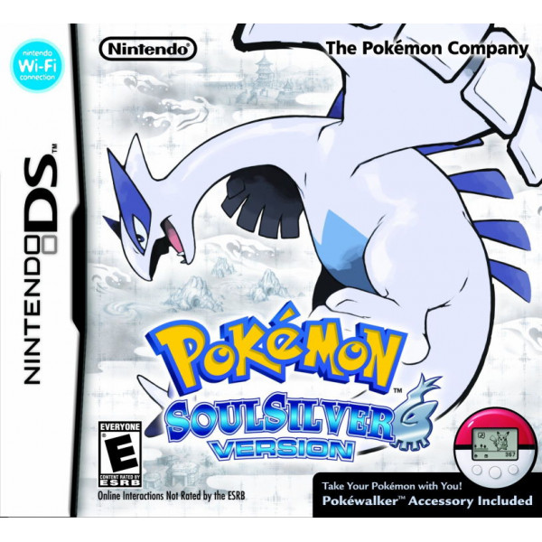 DS Pokemon Soul Silver - Nintendo DS Pokemon SoulSilver Version - Game Only