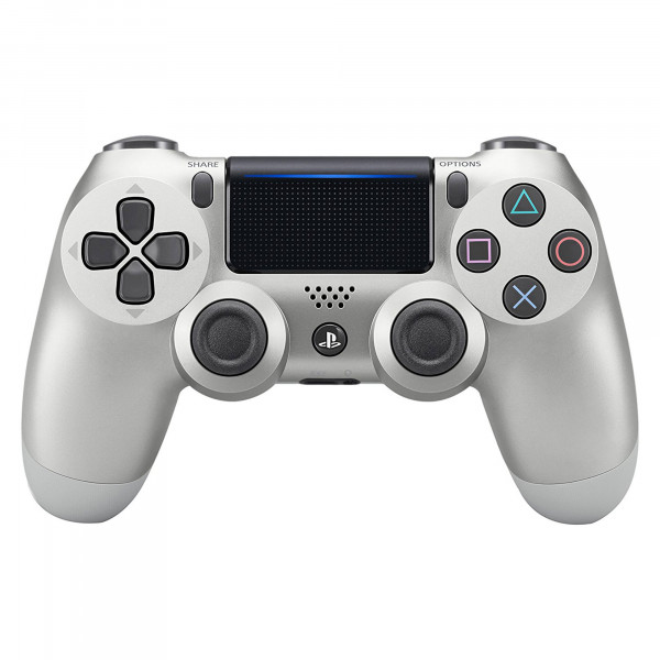 Silver Playstation 4 Controller Pad - PS4 Silver Dualshock 4 Style Controller