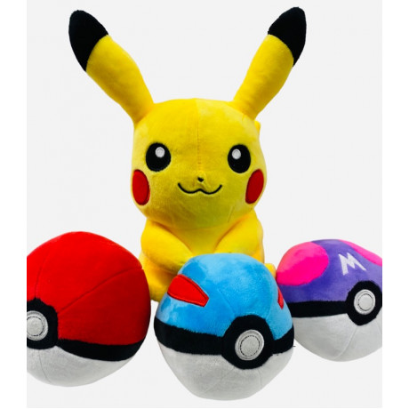 Pikachu Plush Toy - ...