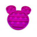 Purple Pop It Toy - Popping Toy Mickey Mouse Style Head