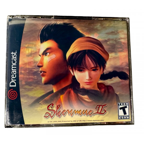 Exclusive US English Version - Shenmue 2 Sega Dreamcast