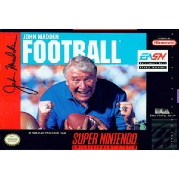 SNES - Super Nintendo John Madden Football (Cartridge Only)