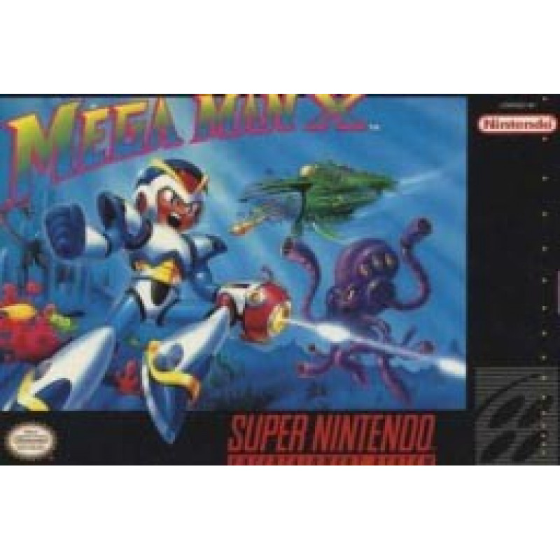 SNES - Super Nintendo Mega Man X - Box With Insert