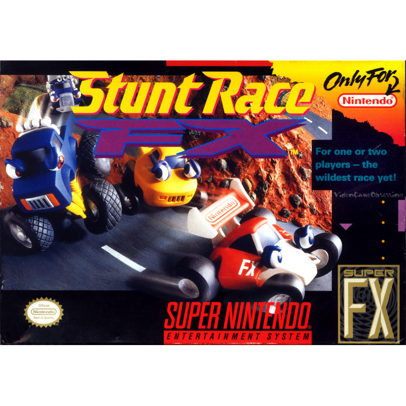 SNES - Super Nintendo Stunt Race FX (Cartridge Only)