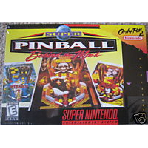 SNES - Super Nintendo Super Pinball: Behind the Mask Pre-Played