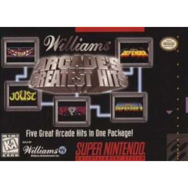 SNES - Super Nintendo Williams Arcade's Greatest Hits (Cartridge Only)