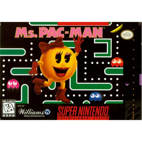 SNES - Ms. Pac-Man S...