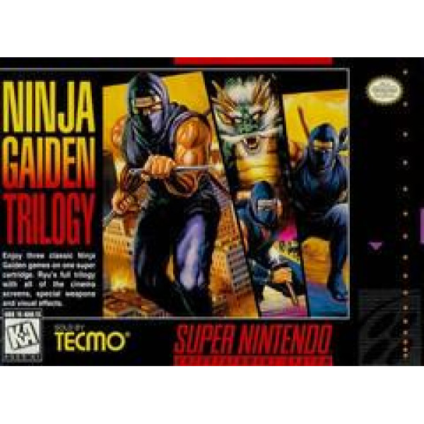 SNES - Super Nintendo Ninja Gaiden Trilogy - Game Only