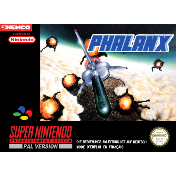 SNES - Super Nintendo Phalanx - Game Only