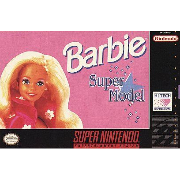 SNES Barbie Super Model (Game Only) - Barbie Super Model Super Nintendo