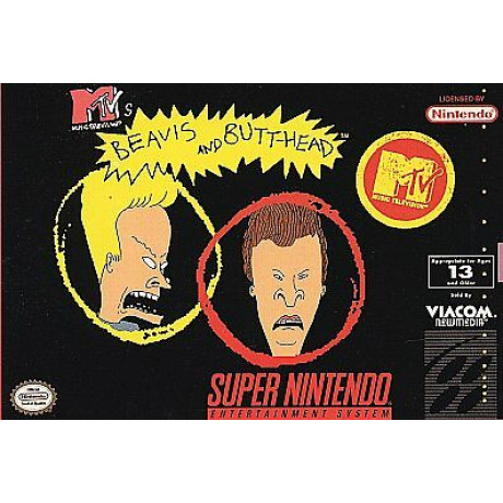 SNES Beavis and Butt...