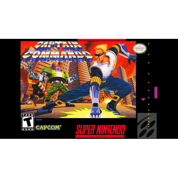 SNES Captain Commando - Super Nintendo Captain Commando - Game Only