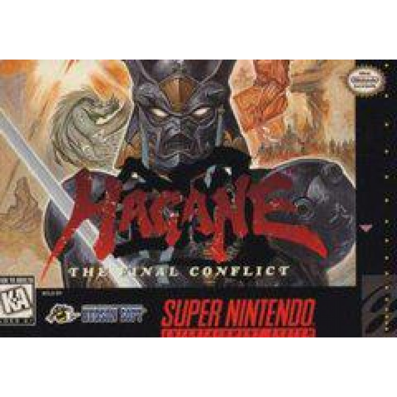 SNES - Super Nintendo Hagane The Final Conflict - Box With Insert