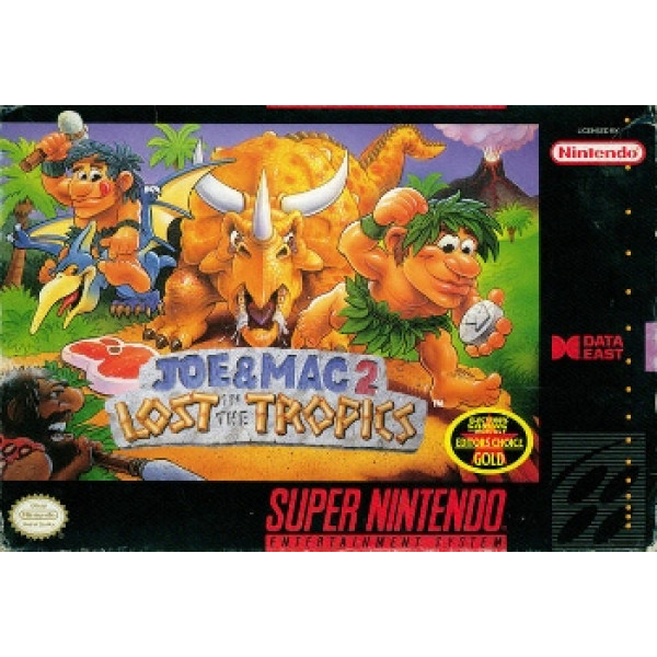 Joe and Mac 2 Lost in the Tropics Super Nintendo (Game Only)