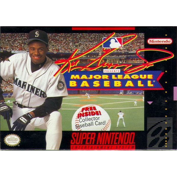 Ken Griffey Jr Presents Major League Baseball Super Nintendo
