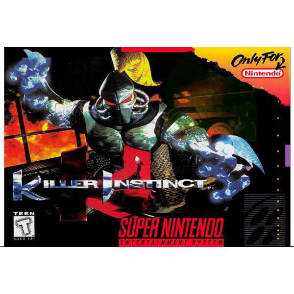 SNES Killer Instinct - Super Nintendo Killer Instinct - Game Only