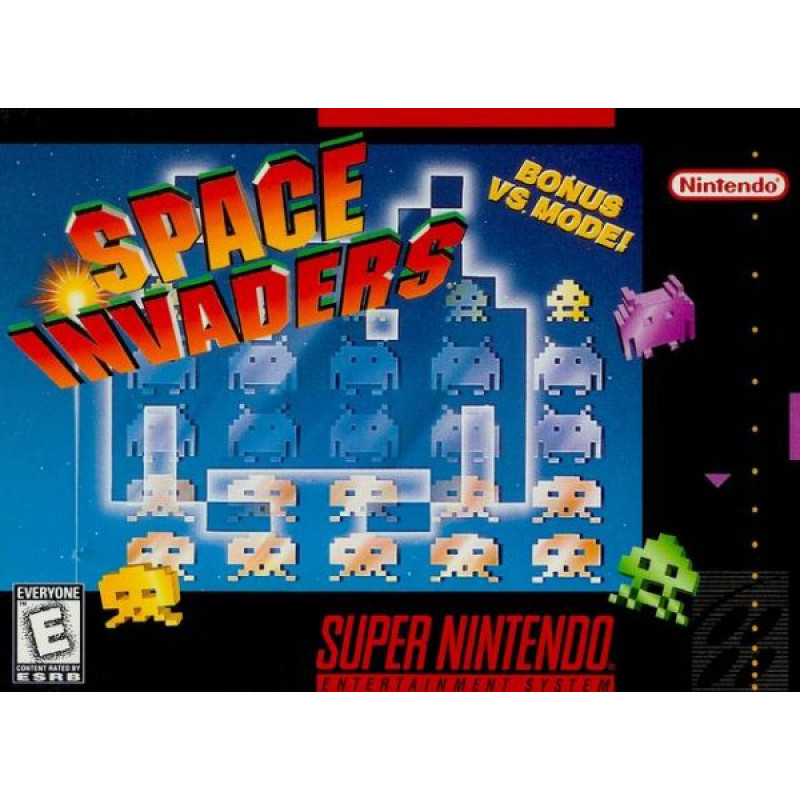 SNES Space Invaders - Space Invaders Super Nintendo - Game Only