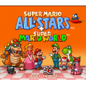 SNES - Super Nintendo Super Mario All-Stars + Super Mario World - Game only