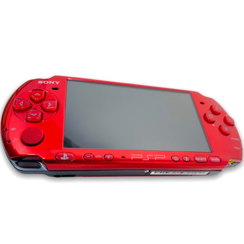 Radiant Red PSP 3000 - Red PSP 3000