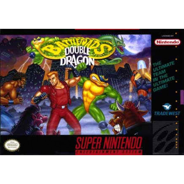 SNES Battletoads Double Dragon - Super Nintendo Battletoads & Double Dragon - Game Only
