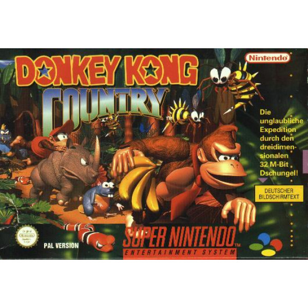 SNES Donkey Kong Country - Super Nintendo Donkey Kong Country - Game Only