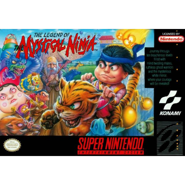 SNES - Super Nintendo The Legend of the Mystical Ninja - Game Only