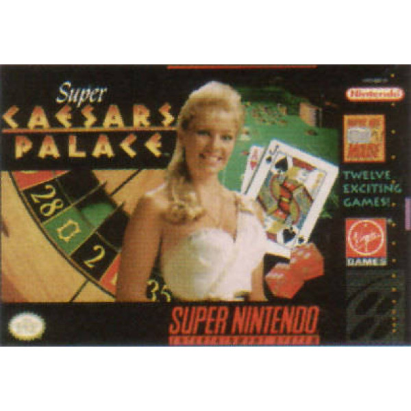 SNES - Super Nintendo Super Caesars Palace