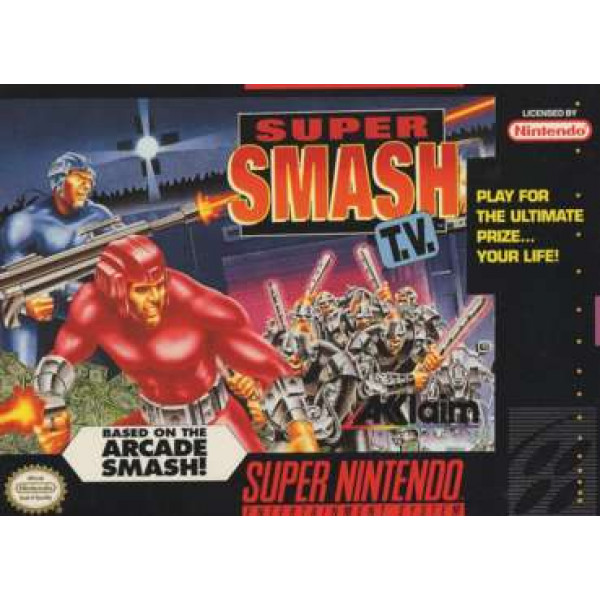 SNES Super Smash TV - Super Nintendo Super Smash TV - Game Only