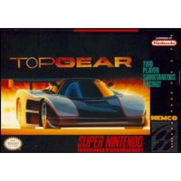 SNES - Super Nintendo Top Gear (Cartridge Only)